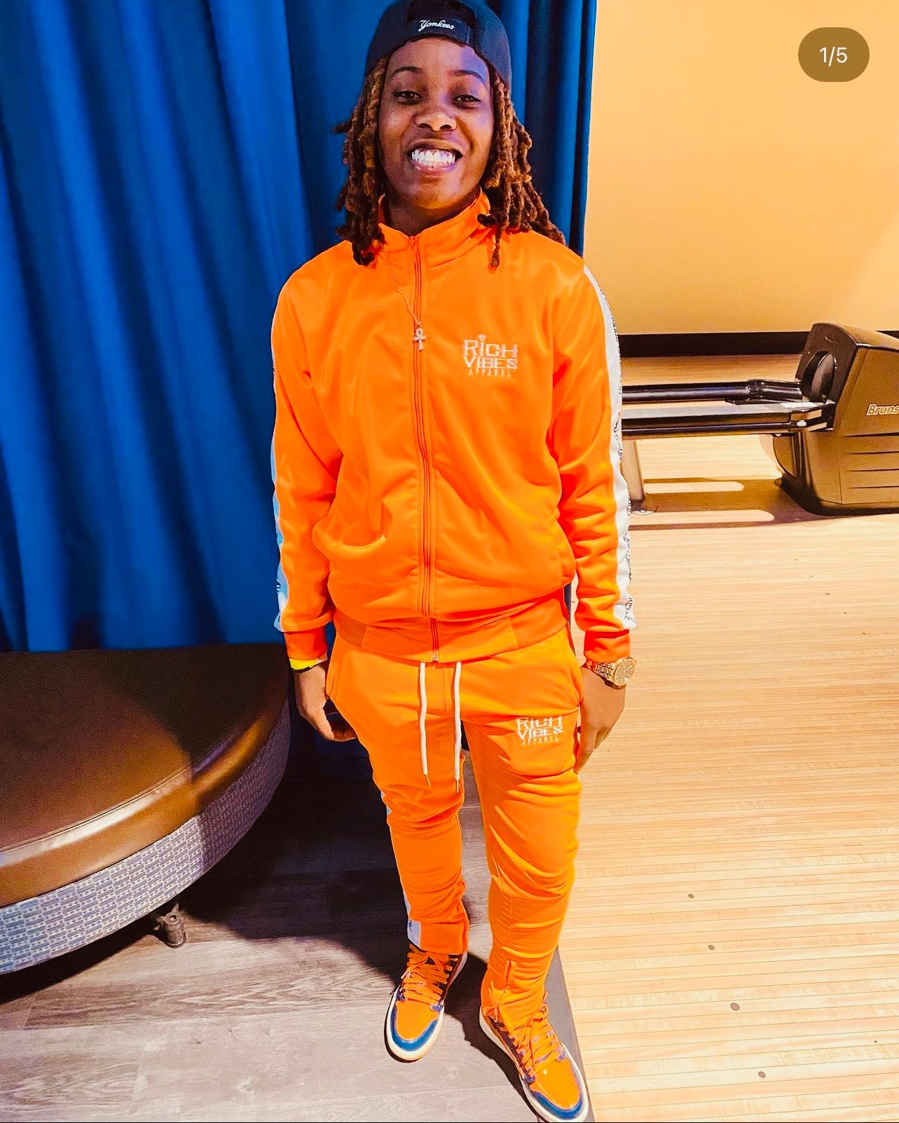 'ORANGE' RiCH BLAZING TRACKSUIT🔥🔥 - Rich Vibes Apparel