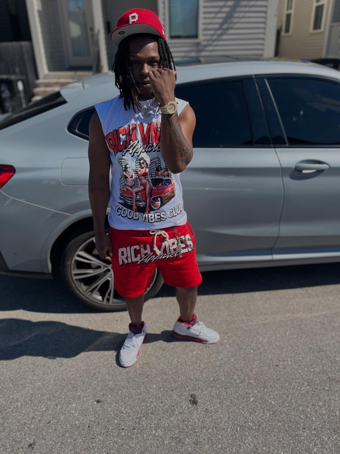 GOOD VIBE$ CLUB SLEEVELESS SET 💯