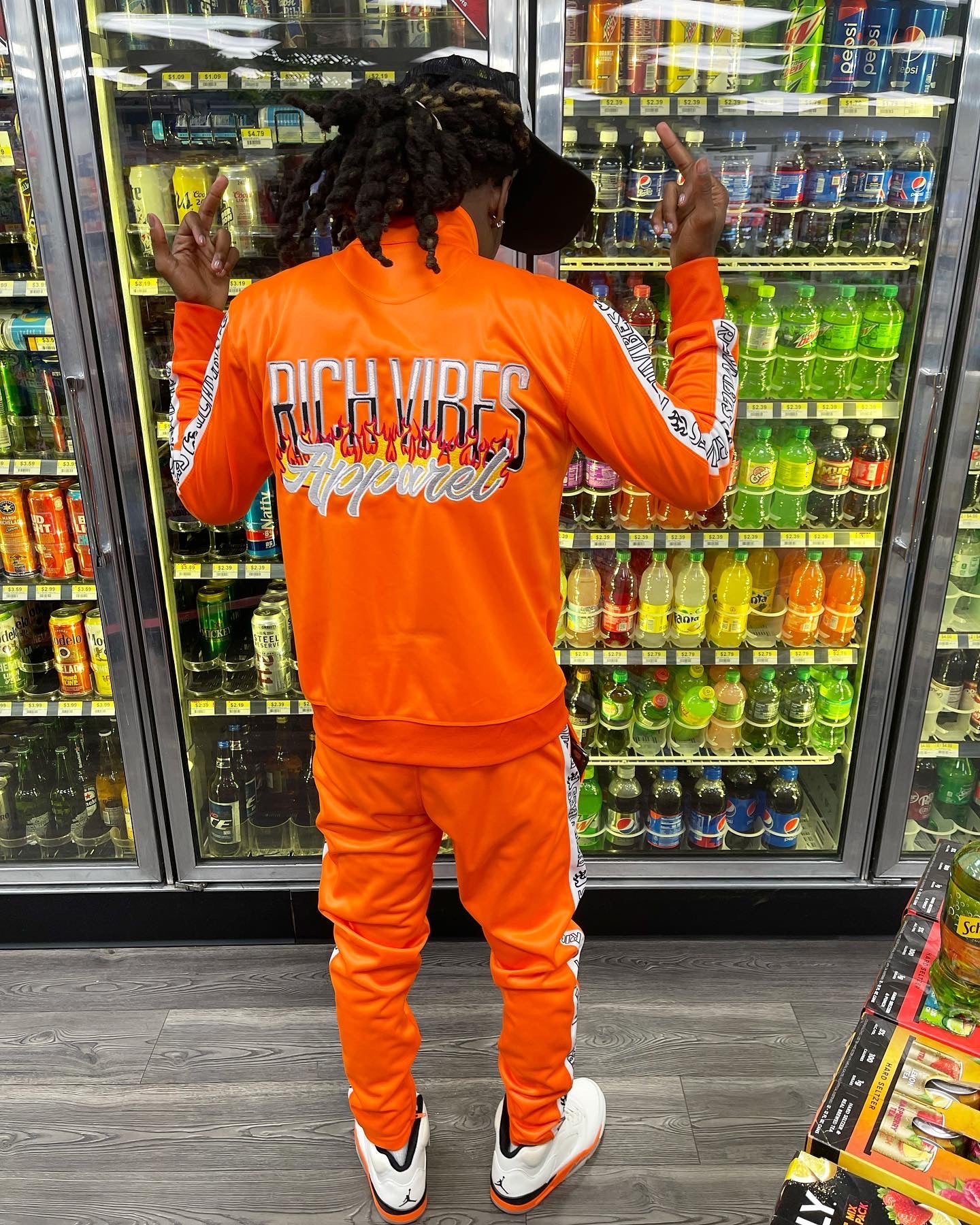 'ORANGE' RiCH BLAZING TRACKSUIT🔥🔥 - Rich Vibes Apparel