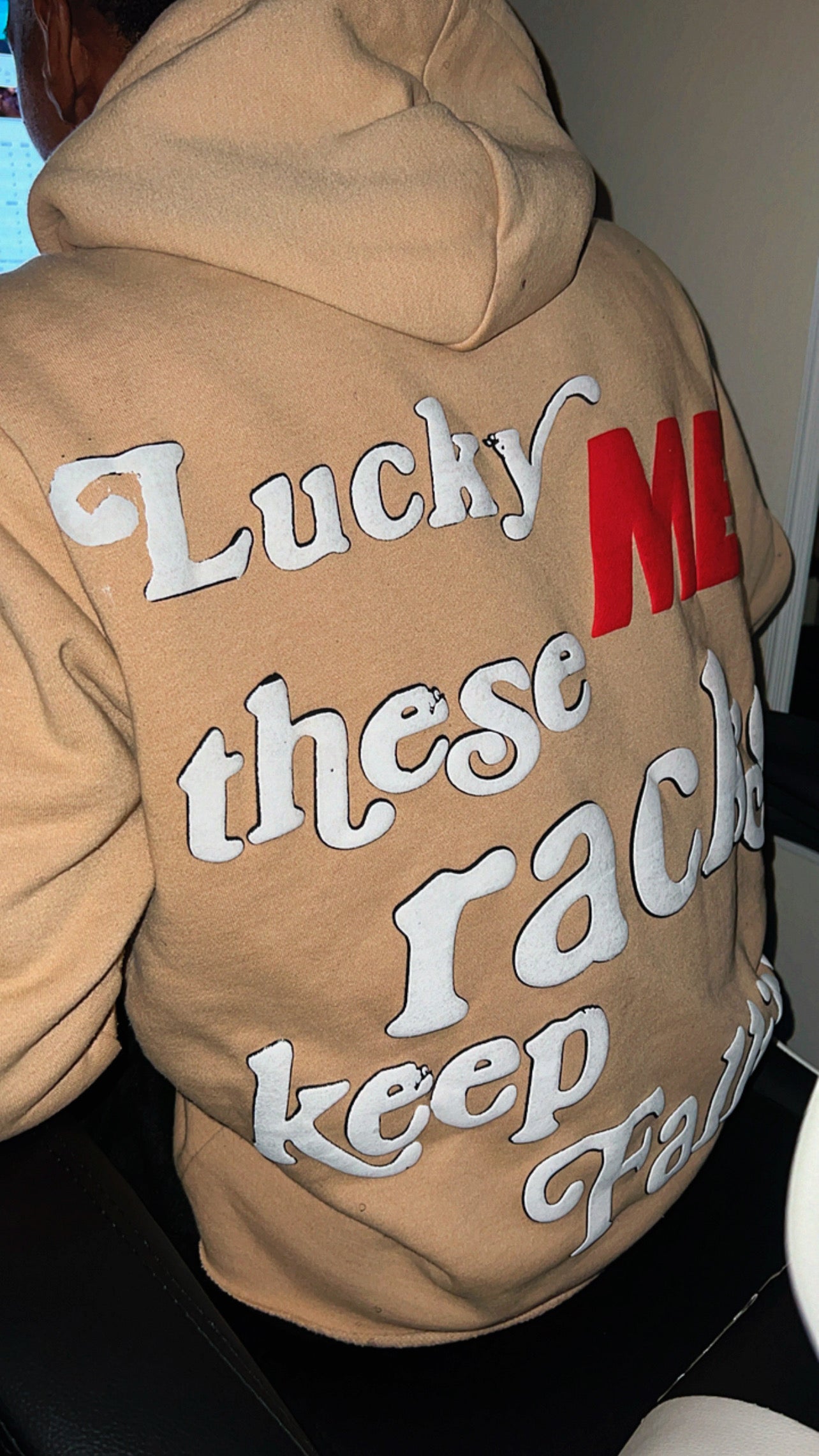 Tan "Risk Create Riches" Sweatsuit - Rich Vibes Apparel