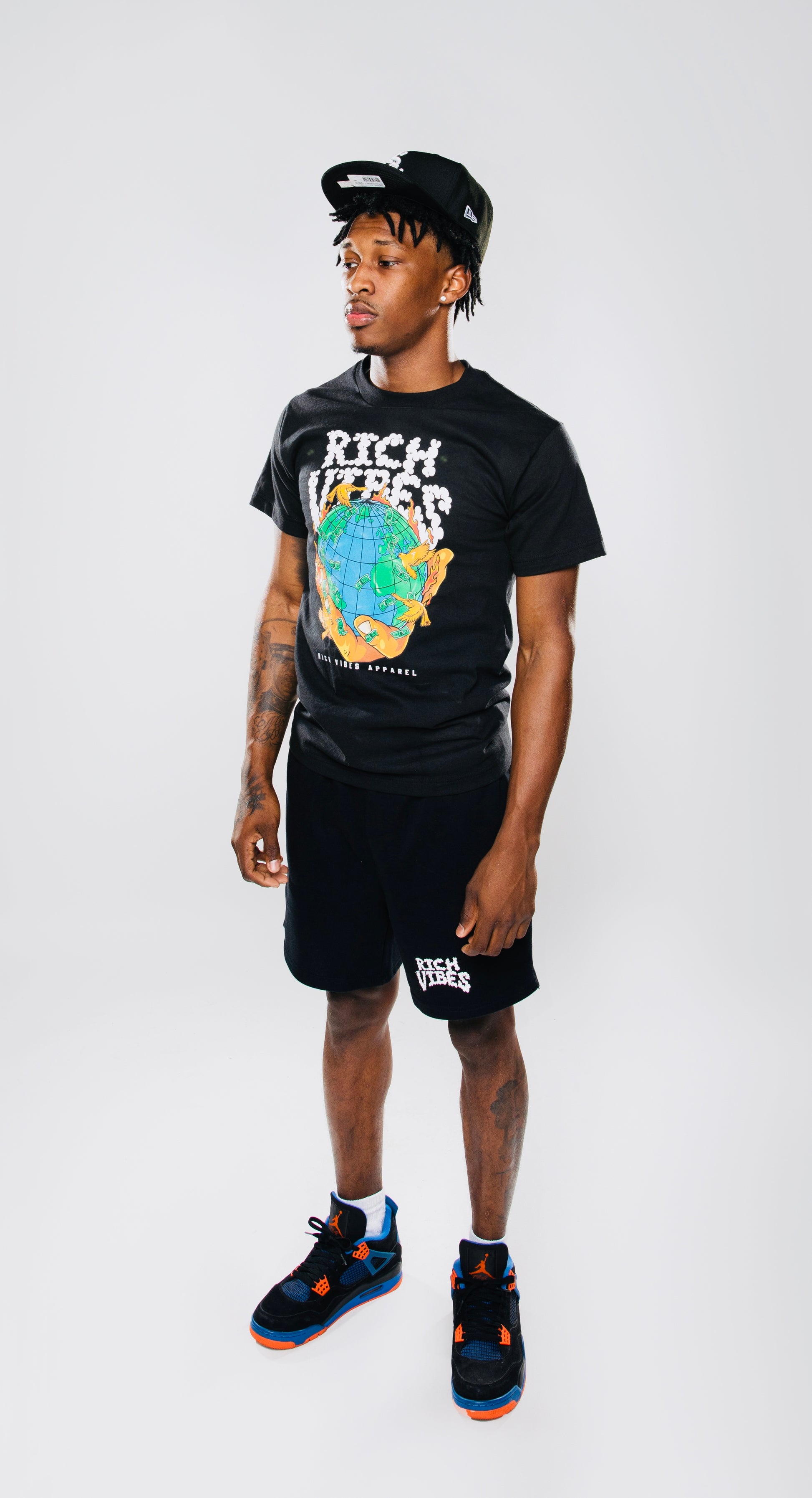 BLACK YNW' Graphic TEE - Rich Vibes Apparel