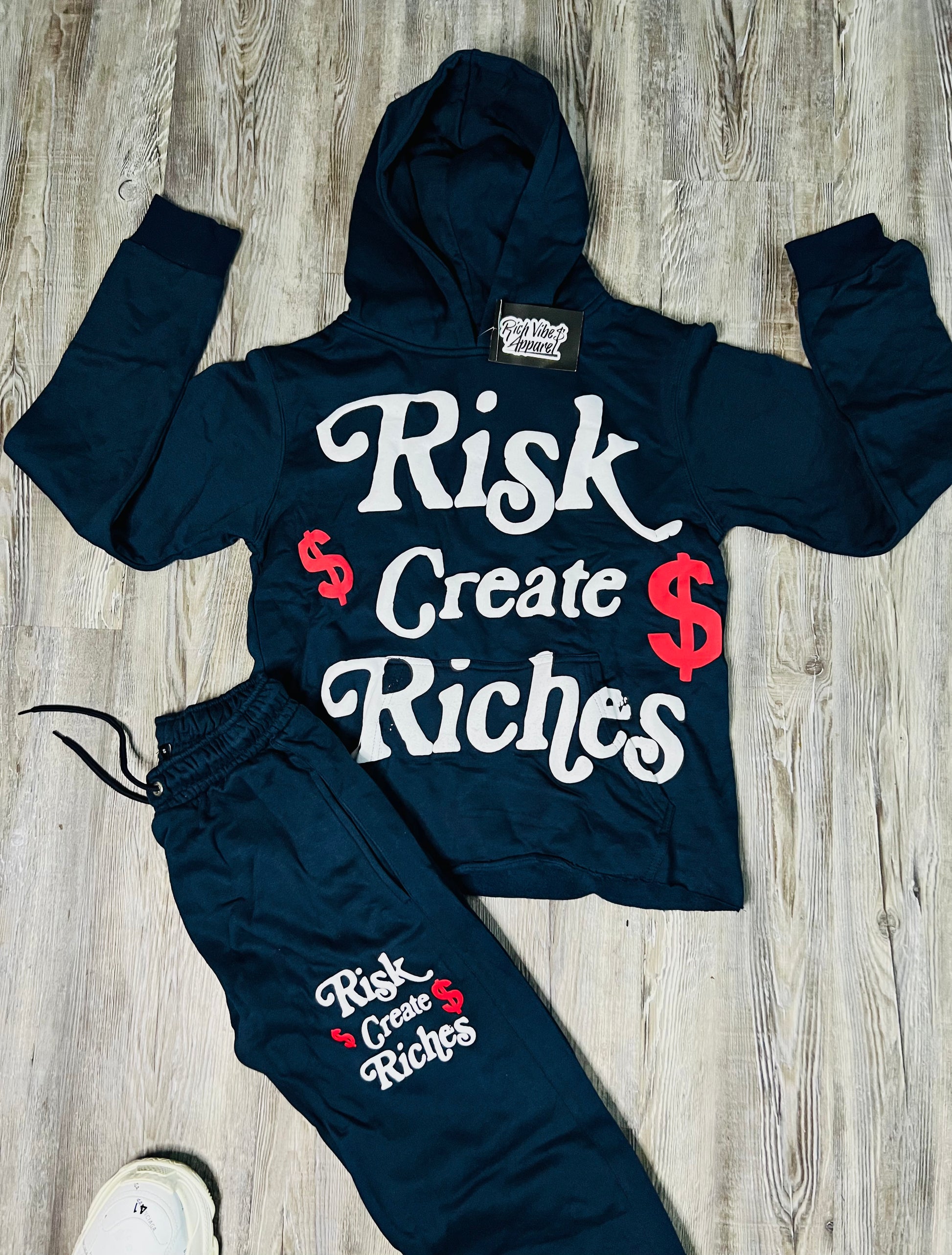 Navy blue online sweatsuit